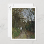 Carte Postale Claude Monet | Chemin en Normandie (Devant / Derrière)