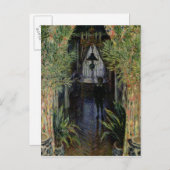 Carte Postale Claude Monet | Coin d'un appartement à Argenteuil (Devant / Derrière)