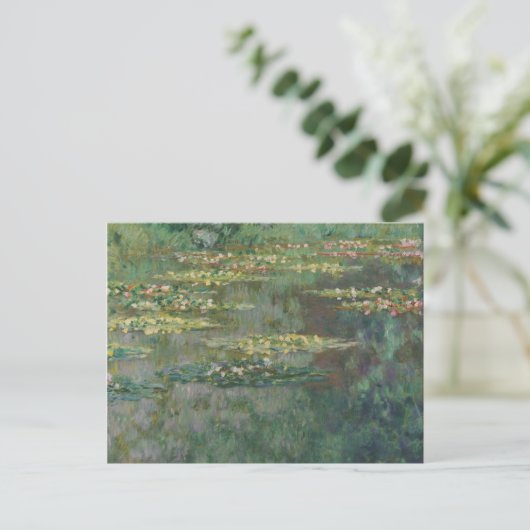 Carte Postale Claude Monet Étang de Nymphéas Galerie d'Art FinHD (Debout devant)