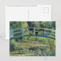 Claude Monet - Etang Lily et Pont Japonais