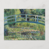 Carte Postale Claude Monet - Etang Lily et Pont Japonais (Devant)