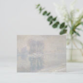 Carte Postale Claude Monet - Flottes de glace (Debout devant)