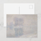 Carte Postale Claude Monet | Flottes de glace (Devant / Derrière)