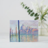 Carte Postale Claude Monet - Grand Canal, Venise (Debout devant)