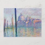 Carte Postale Claude Monet - Grand Canal, Venise (Devant)