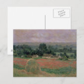 Carte Postale Claude Monet | Haystack at Giverny, 1886 (Devant / Derrière)