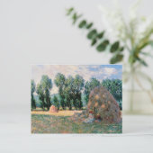 Carte Postale Claude Monet - Haystacks (Debout devant)