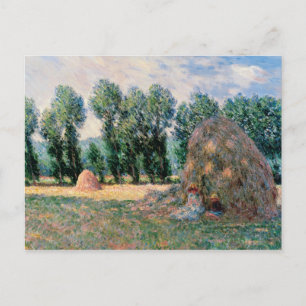 Carte Postale Claude Monet - Haystacks