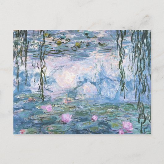 Carte Postale Claude Monet Impressionniste L'Eau Lillies Peintur (Devant)