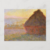Carte Postale Claude Monet Impressionniste Peinture Graystaks I (Devant)