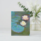 Carte postale Claude Monet Impressionniste Water L (Debout devant)