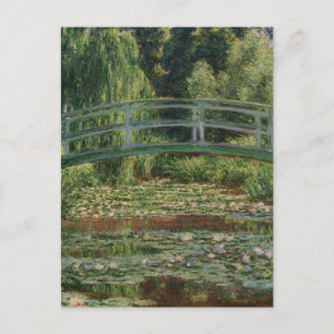 Carte Postale Claude Monet Japon Footbridge & Water Lily Pool