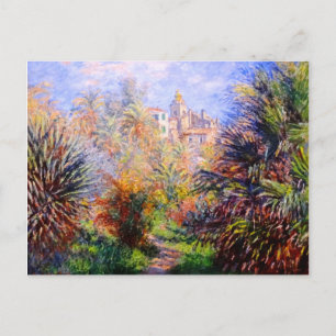 Carte Postale Claude Monet : Jardins de la Villa Moreno Bordighe