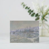 Carte Postale Claude Monet - La rupture de la glace (Debout devant)