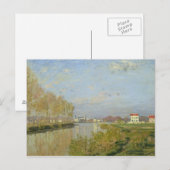 Carte Postale Claude Monet | La Seine à Argenteuil, 1873 (Devant / Derrière)