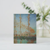 Carte Postale Claude Monet - L'Artwork Des Poplars (Debout devant)