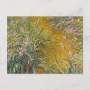 Carte Postale Claude Monet   Le Chemin à travers les iris