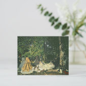 Carte Postale Claude Monet | Le Dejeuner sur l'Herbe, 1865-1866 (Debout devant)