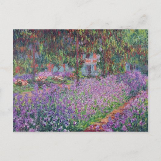 Carte Postale Claude Monet | Le jardin de l'artiste à Giverny (Devant)