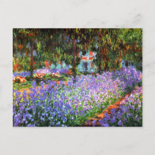 Carte Postale Claude Monet Le jardin de l'artiste à Giverny