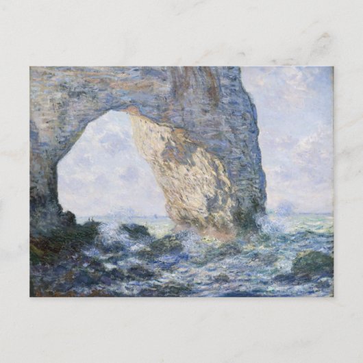Carte Postale Claude Monet | Le Manneporte Etretat (Devant)