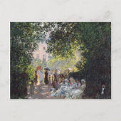 Carte Postale Claude Monet | Le Parc Monceau (Devant)