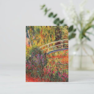 Carte Postale Claude Monet, Le Pont Japonais,