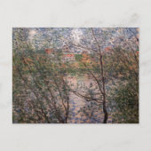 Carte Postale Claude Monet - Le Printemps à travers les branches (Devant)