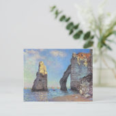 Carte Postale Claude Monet // Les falaises d'Etretat (Debout devant)