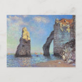 Carte Postale Claude Monet // Les falaises d'Etretat (Devant)