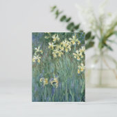 Carte Postale Claude Monet | les iris jaunes (Debout devant)