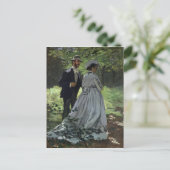 Carte Postale Claude Monet | Les Promeneurs, Bazille, Camille (Debout devant)