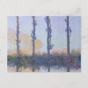 Carte Postale Claude Monet   Les Quatre Trees
