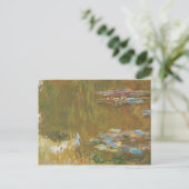 Carte Postale Claude Monet - L'Etang Lily (Debout devant)