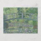 Carte Postale Claude Monet | L'étang Nénuphar : Harmonie verte (Devant)