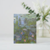 Carte Postale Claude Monet - Lys d'eau (Debout devant)