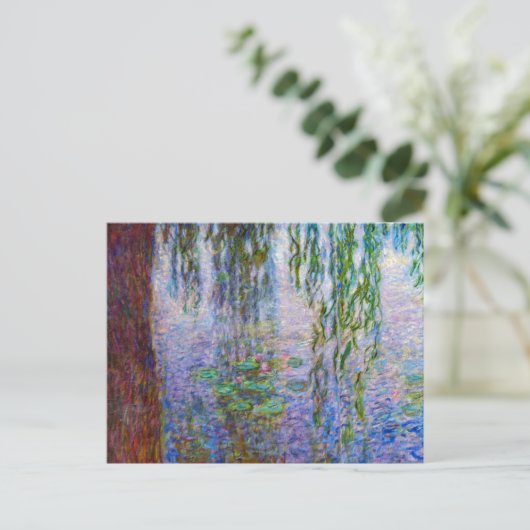 Carte Postale Claude Monet - Lys d'eau (Debout devant)