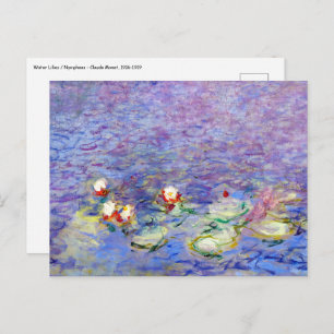 Carte Postale Claude Monet - Lys d'eau