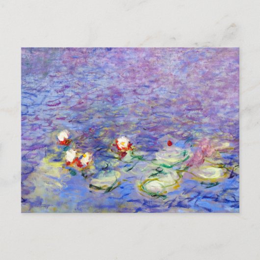 Carte Postale Claude Monet - Lys d'eau (Devant)