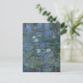 Carte Postale Claude Monet - Lys d'eau (Debout devant)