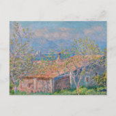 Carte Postale Claude Monet - Maison de jardinier à Antibes (Devant)