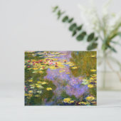 Carte Postale Claude Monet : Nappes d'eau (Debout devant)
