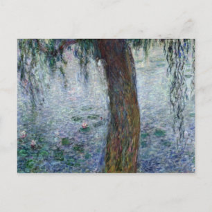 Carte Postale Claude Monet Nénuphar - Flux de pleurs droite