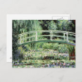 Carte Postale Claude Monet | Nénuphars blancs, 1899 (Devant / Derrière)