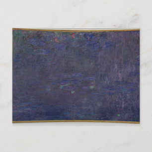 Carte Postale Claude Monet   Nénuphars : Réflexions des arbres