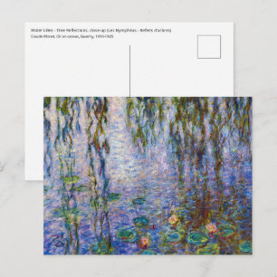 Carte Postale Claude Monet - Nymphéas