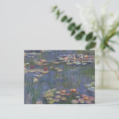 Carte Postale Claude Monet Nymphéas (Debout devant)