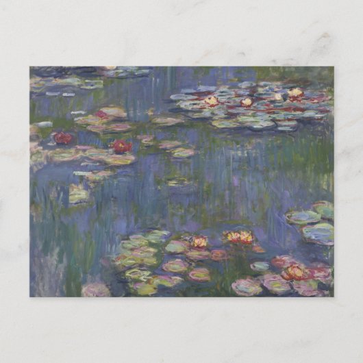 Carte Postale Claude Monet Nymphéas (Devant)