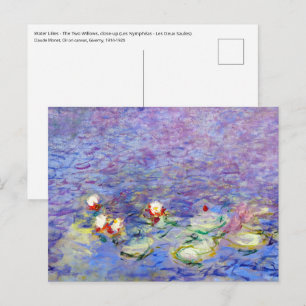 Carte Postale Claude Monet - Nymphéas