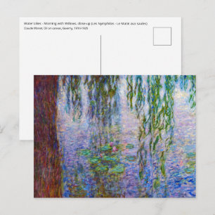 Carte Postale Claude Monet - Nymphéas